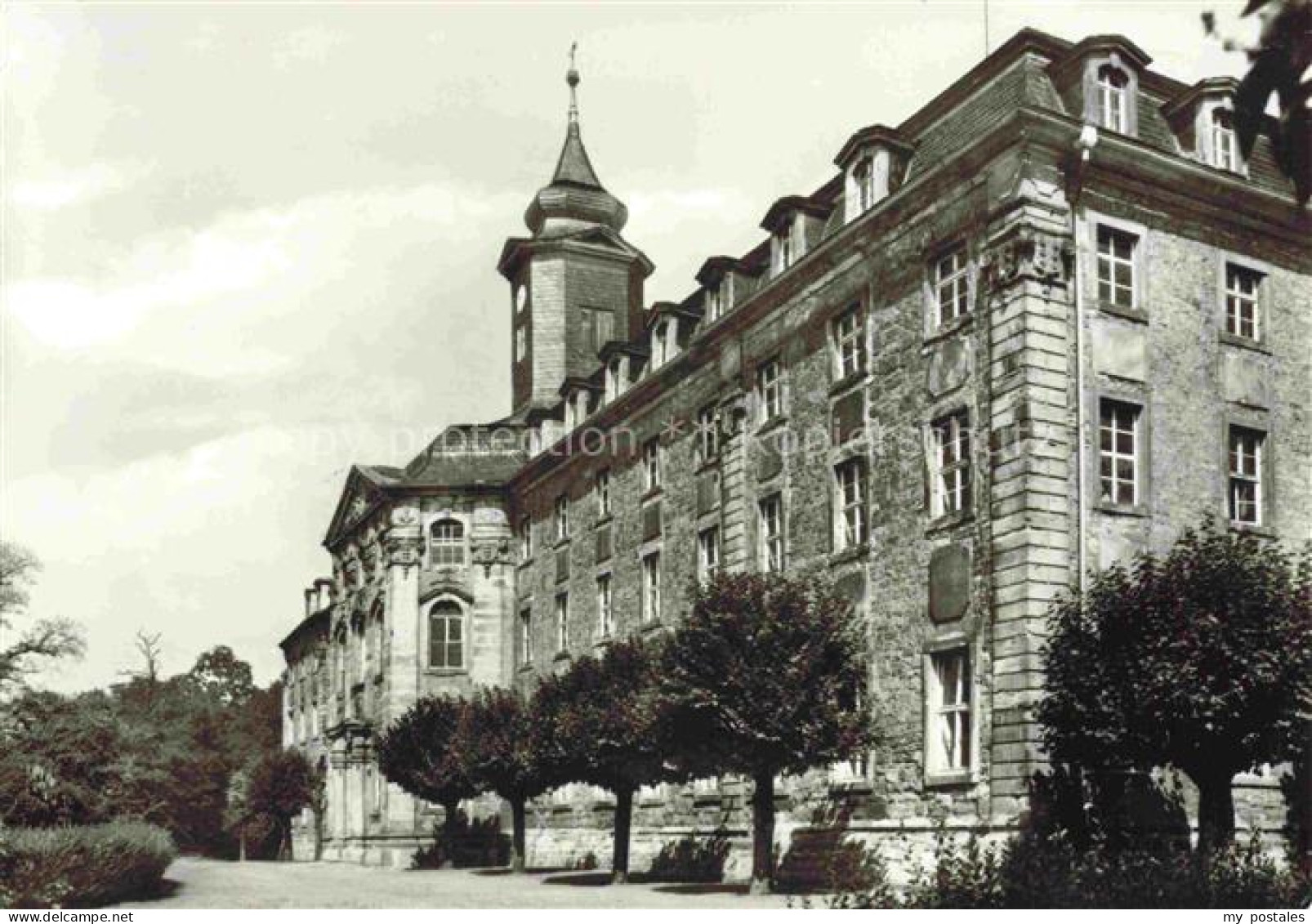 Rossleben Artern Kyffhaeuserkreis Thueringen Goethe-Oberschule Schloss Barockgeb