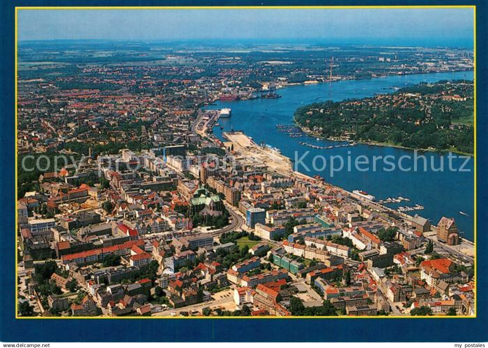 Rostock Fliegeraufnahme
