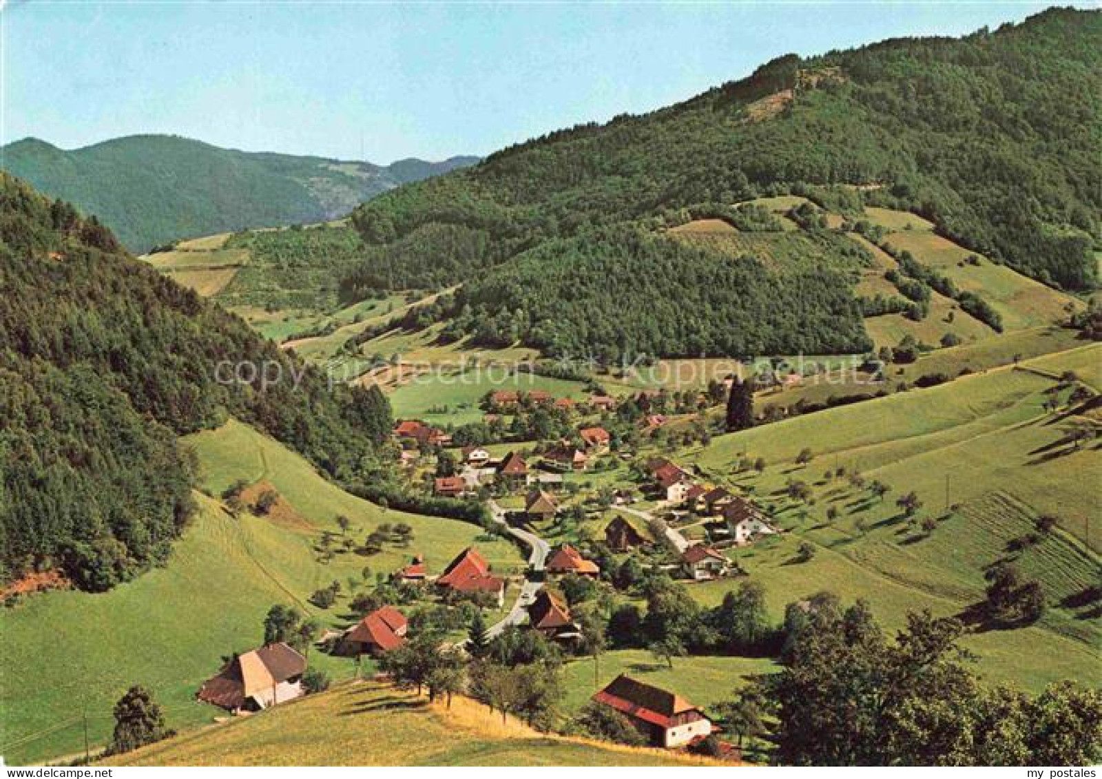 Rotenbuck Muenstertal Schwarzwald BW Rotenbuck Muenstertal Schwarzwald Tal Dorf