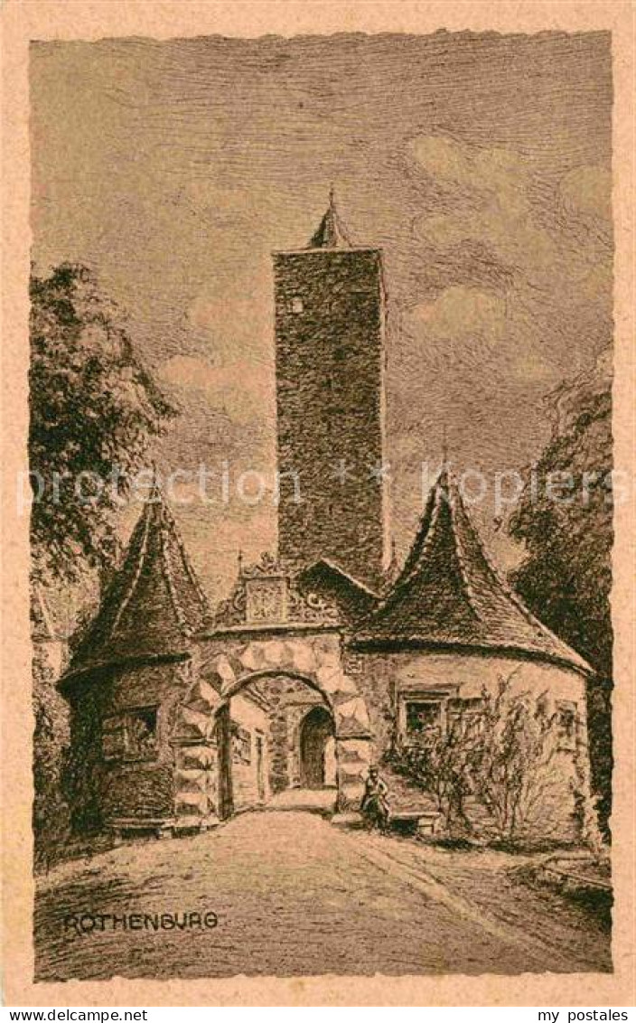 Rothenburg Tauber Burgtor