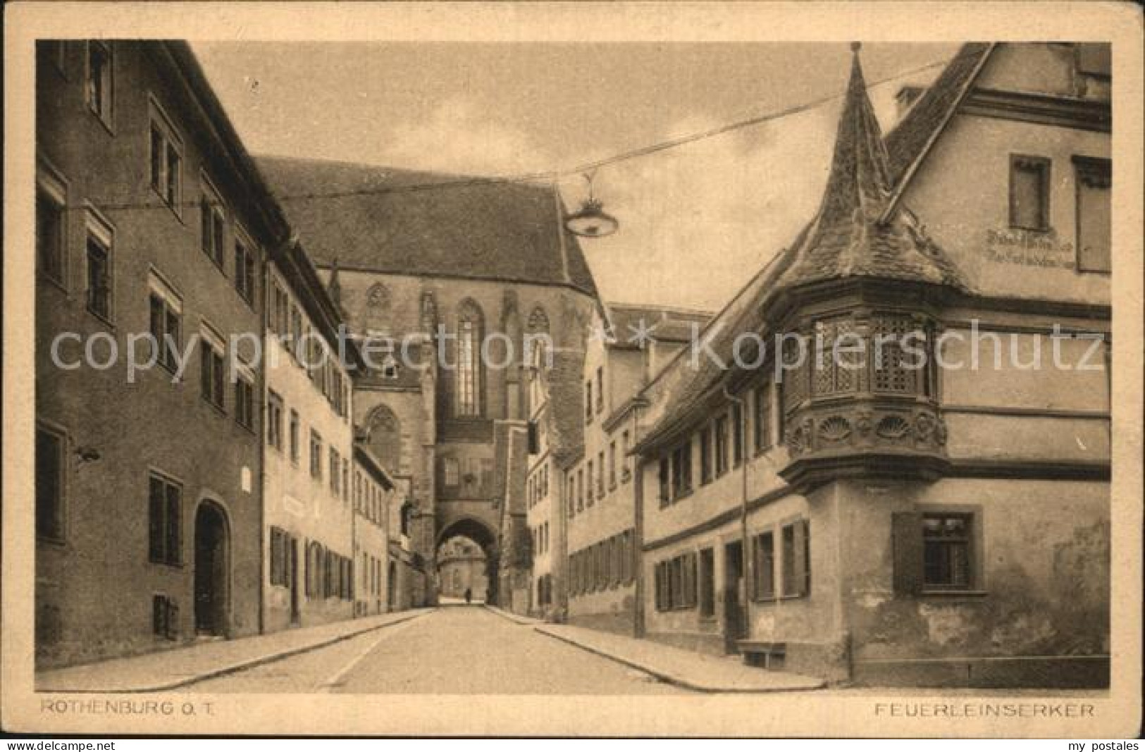 Rothenburg Tauber Feuerleinserker