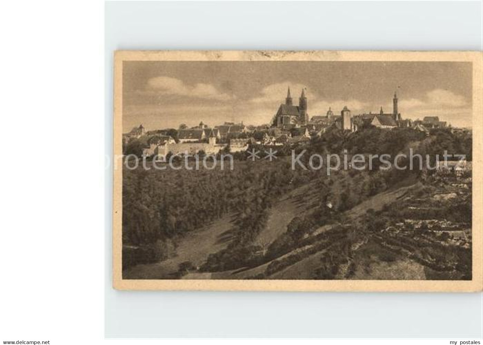 Rothenburg Tauber Gesamtansicht