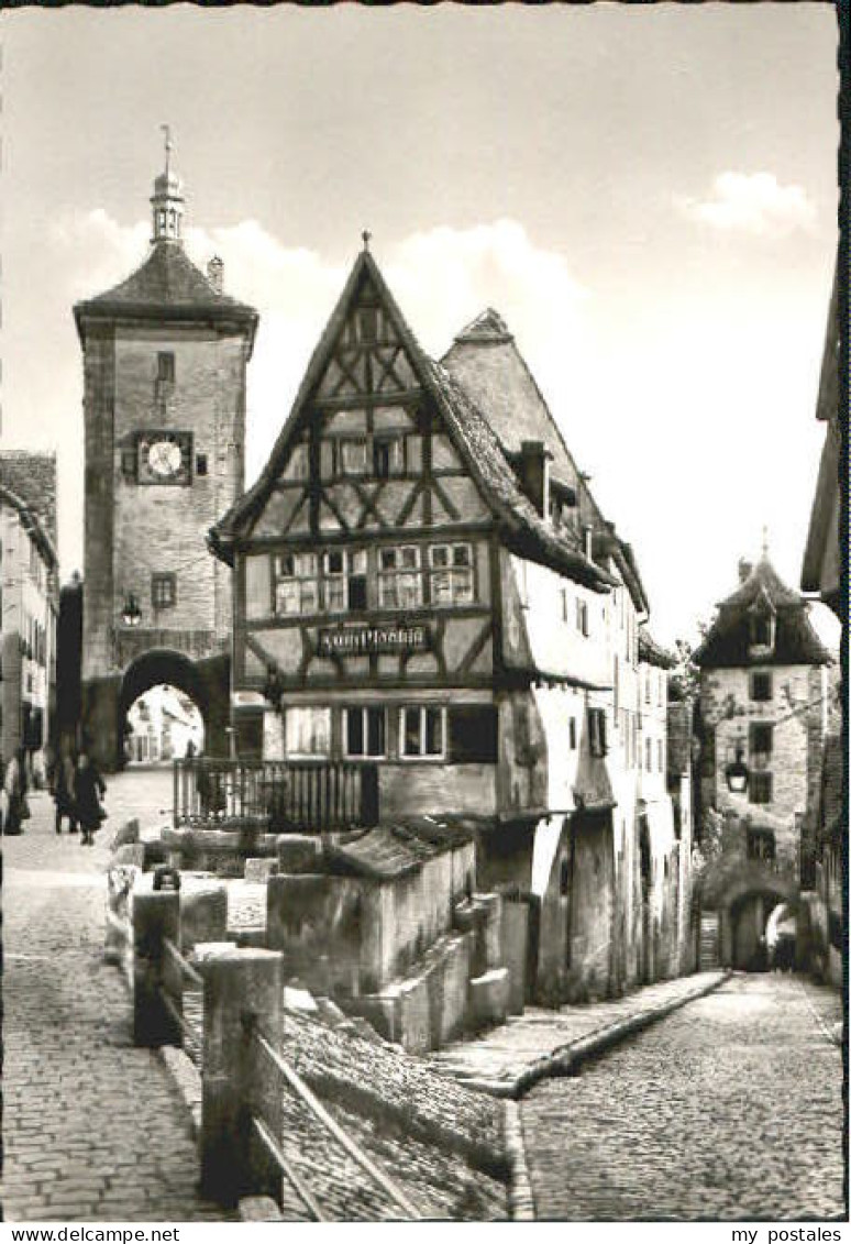 Rothenburg Tauber Ploenlein