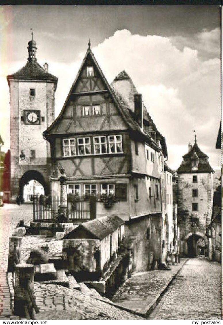 Rothenburg Tauber Rothenburg Ploenlein