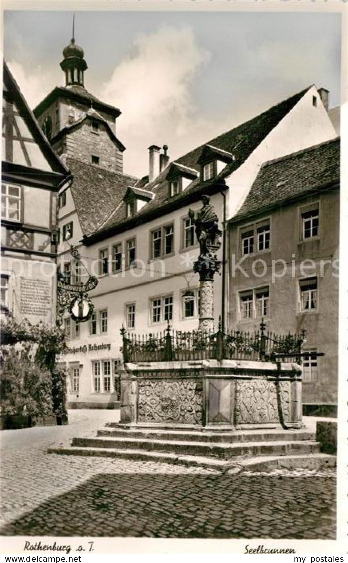 Rothenburg Tauber Seelbrunnen