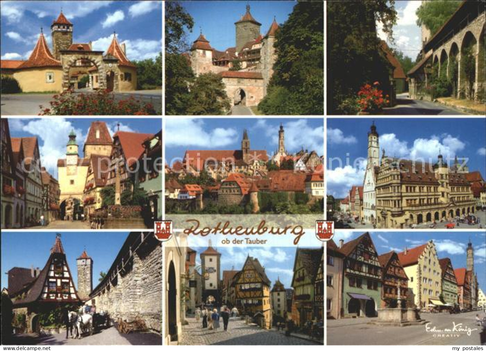 Rothenburg Tauber Stadtansichten