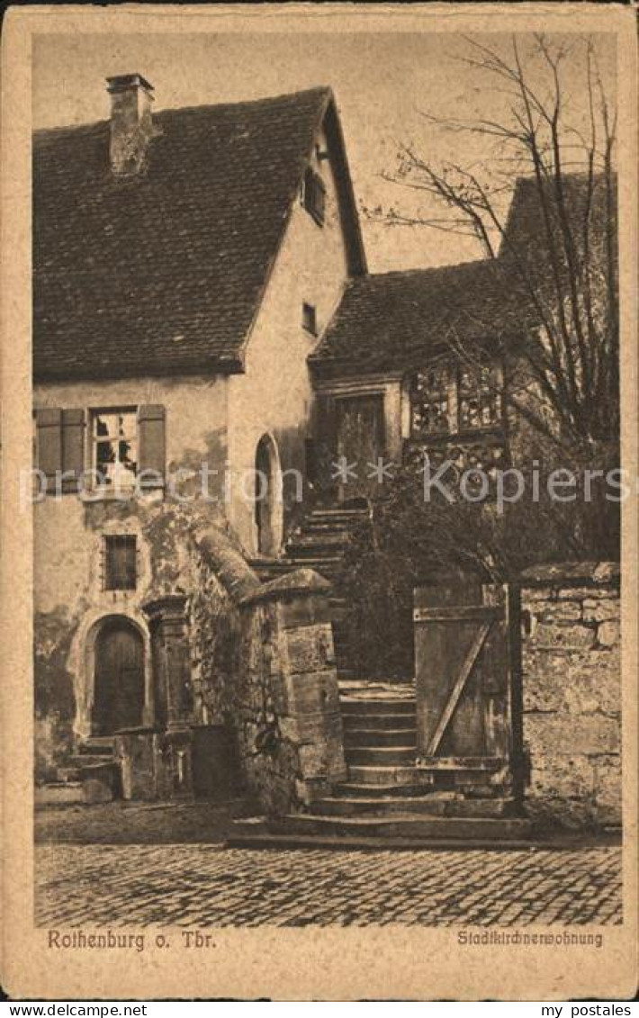 Rothenburg Tauber Stadtkirchnerwohnung