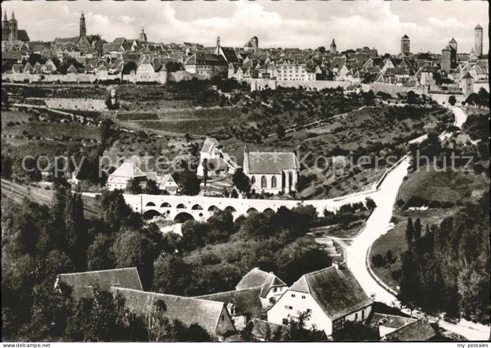 Rothenburg Tauber Totalansicht