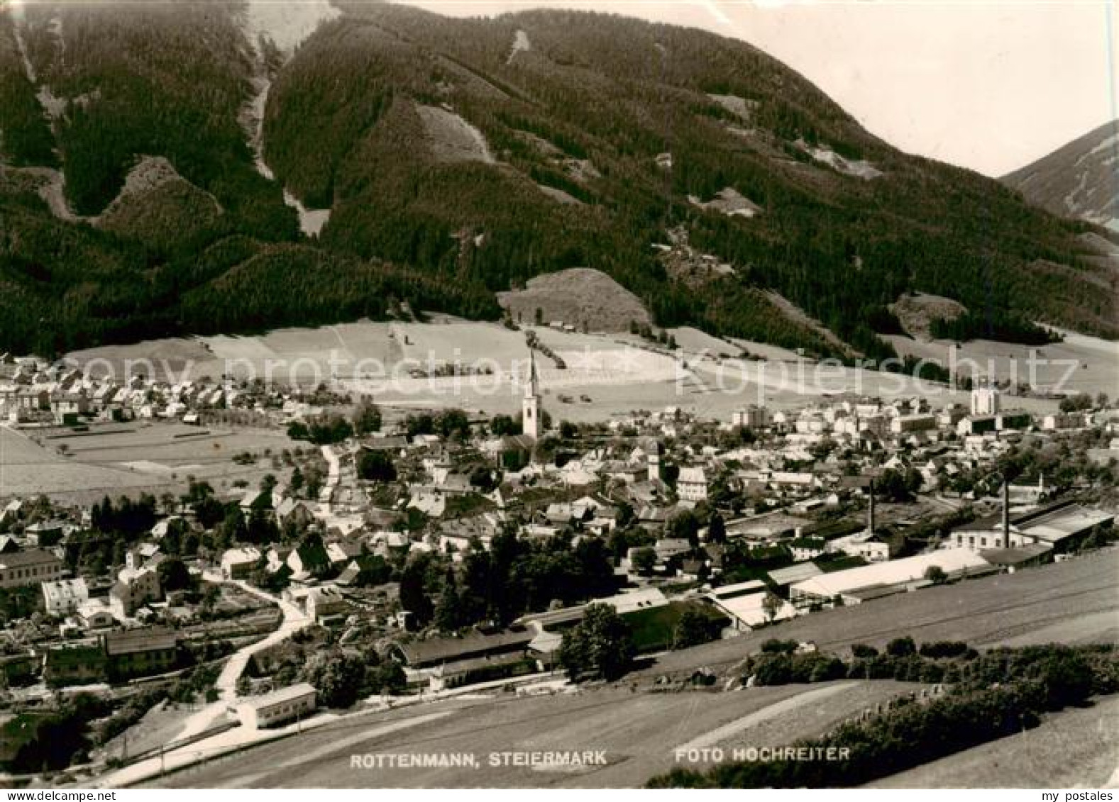 Rottenmann Steiermark AT Fliegeraufnahme