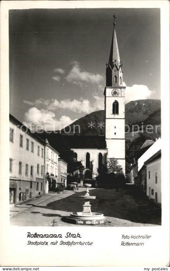 Rottenmann Steiermark Stadtplatz Stadtpfarrkirche