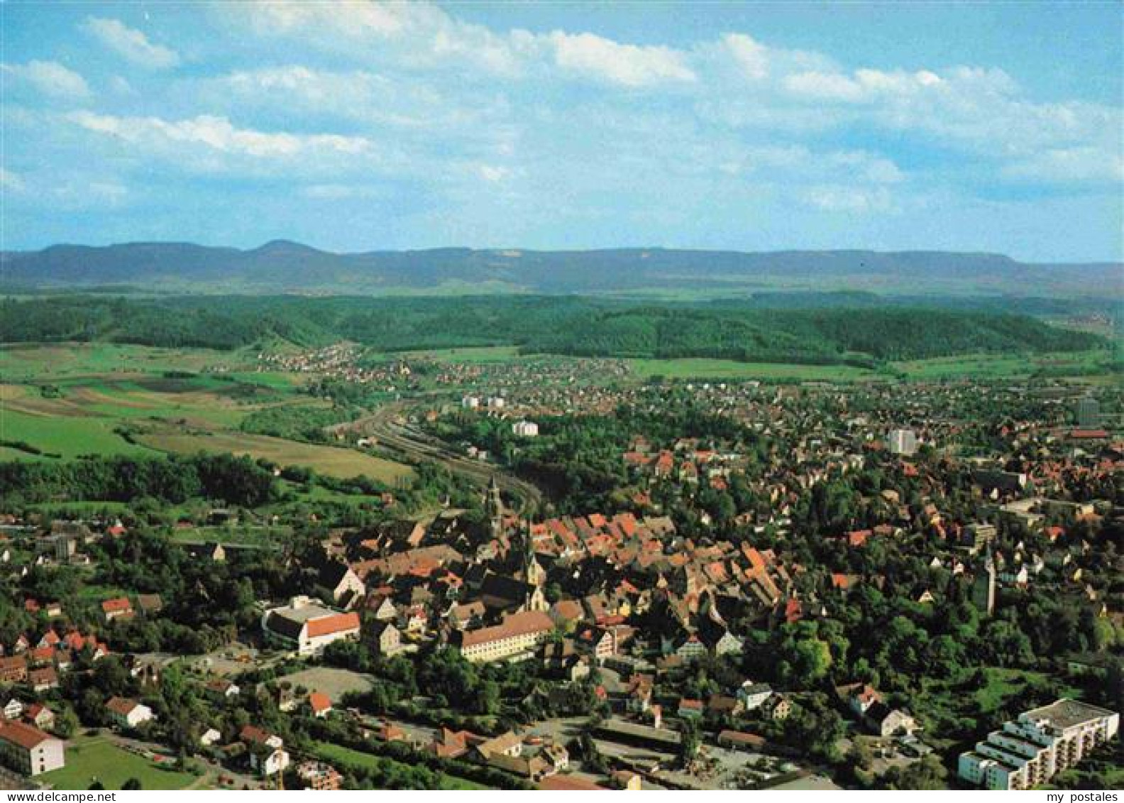 Rottweil Neckar Fliegeraufnahme