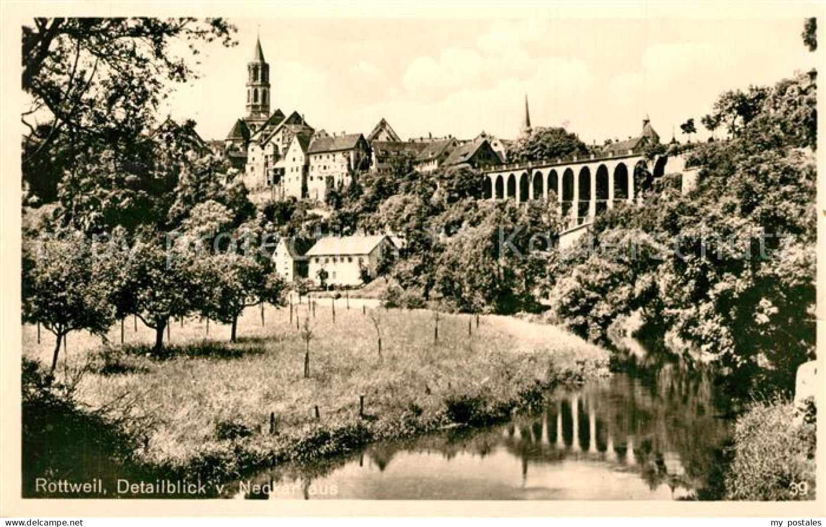Rottweil Neckar Neckarpartie