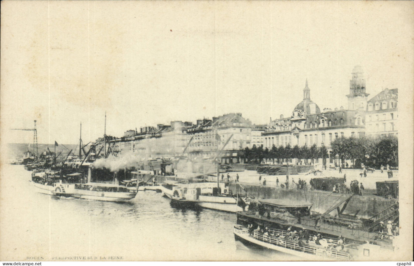 Rouen - Vue Generale - CPA