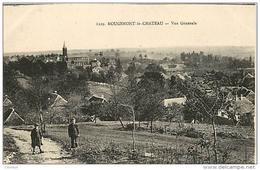 ROUGEMONT LE CHATEAU VUE GENERALE