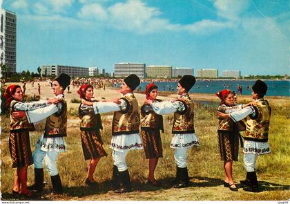 CPM Romania Equipe de danses populaires du Nord de la Moldavia a Mamaia Folklore