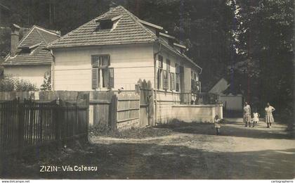 ROMANIA ZIZIN 1928 Vila Cotescu - Balneoclimateric Resort sent to Lucie STINGHE Directoarea Scoala Comerciala BRASOV