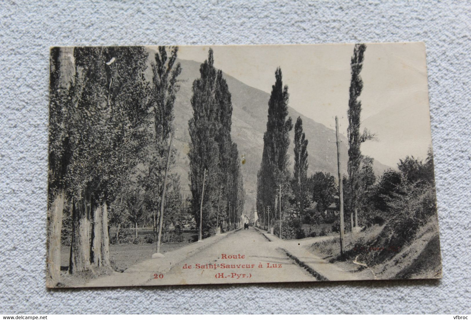 route de Saint Sauveur à Luz, hautes Pyrénées 65