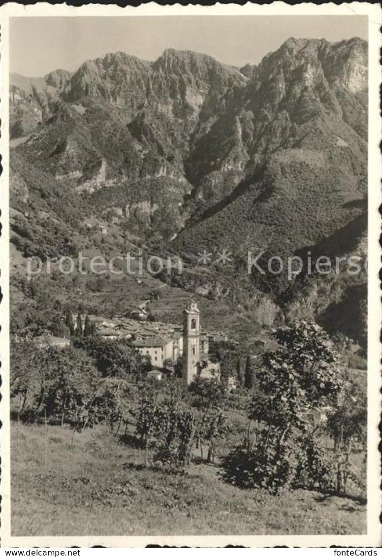 Rovio mit Monte Generoso