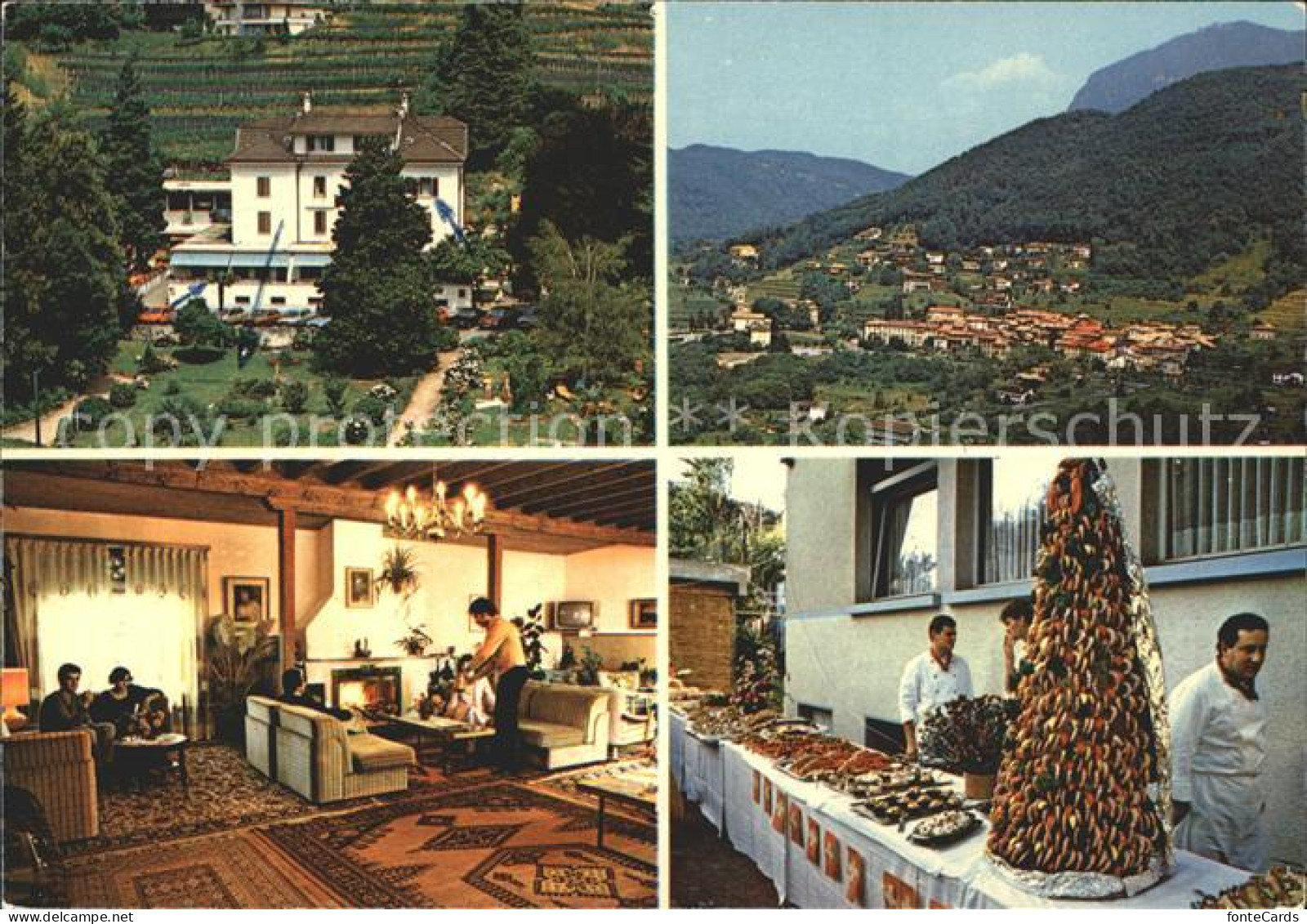 Rovio Park Hotel Gastraum Bueffet Panorama