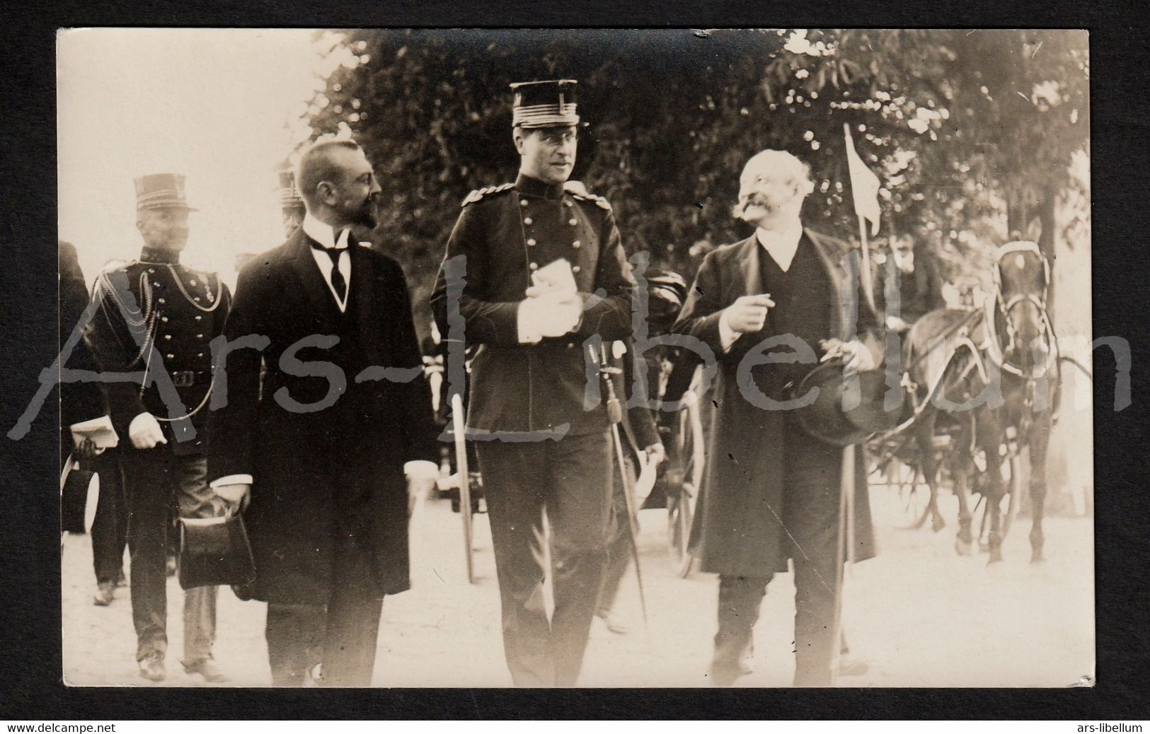 ROYALTY / Belgium / Belgique / Roi Albert I / Koning Albert I / Adolphe Max / Bruxelles / Brussel / 2 scans