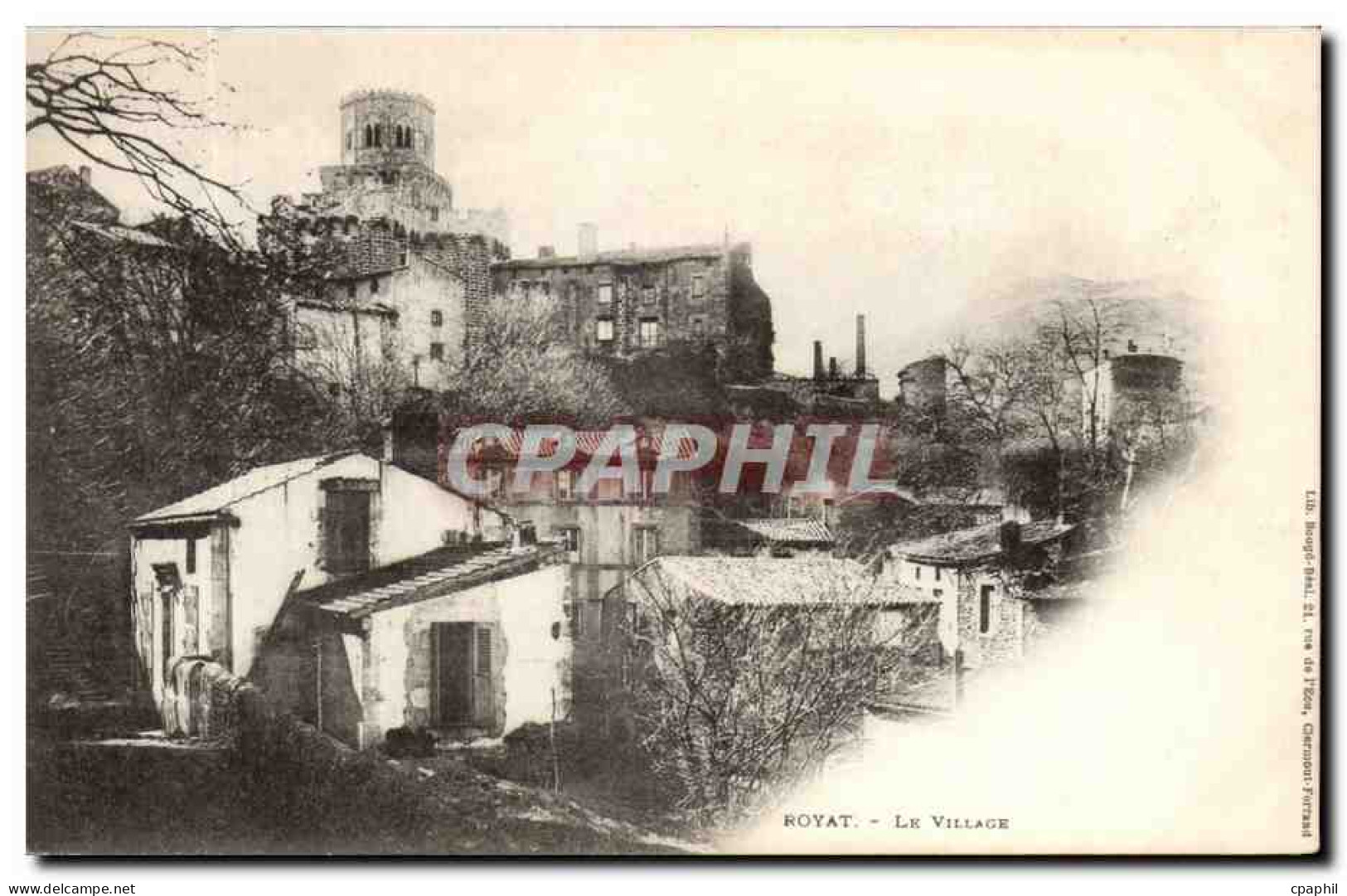 Royat - Le Village - CPA