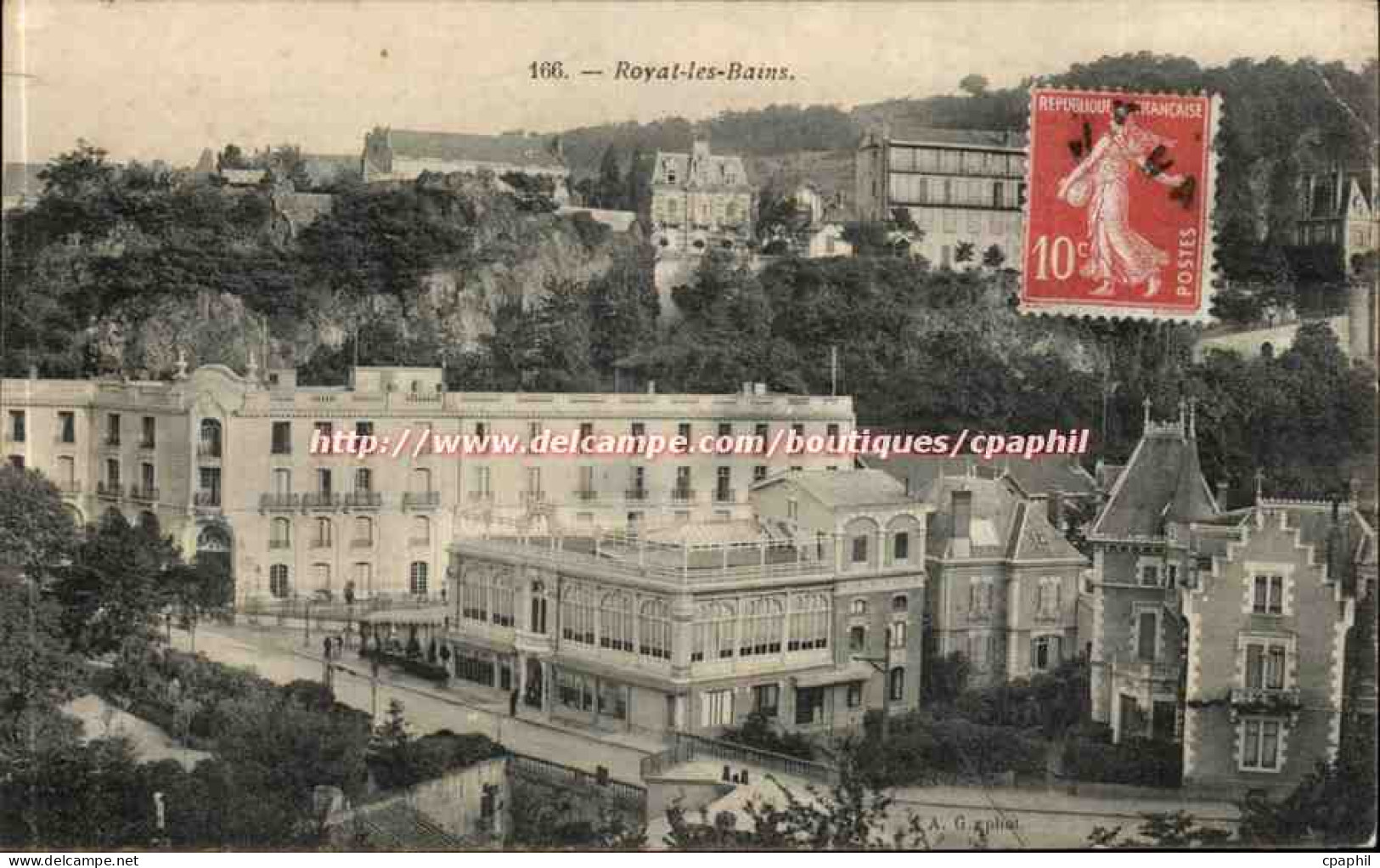 Royat les Bains CPA