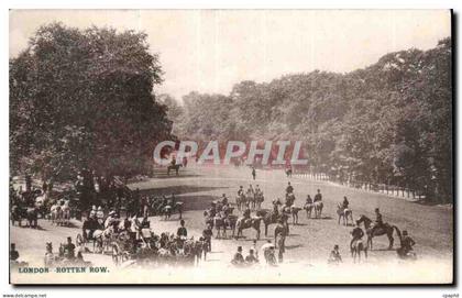 CPA London Rotten Row Cheval Horse Hippisme