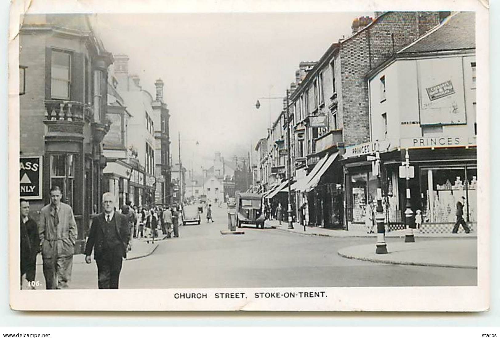 Royaume-Uni - Angleterre - STOKE-ON-TRENT - Church Street - Commerces
