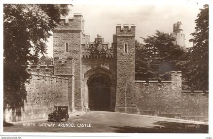 CPSM Arundel Castle North Gateway