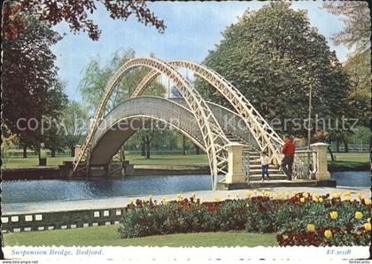 72330586 Bedford Bedfordshire Suspension Bridge Bedford