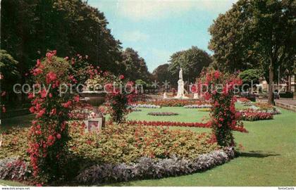 Bedford Bedfordshire Embankment Gardens and War Memorial