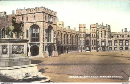 Windsor Berkshire Castle Grand Quadrangle