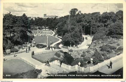 CPM Central gardens from Pavilion Terrace Bournemouth