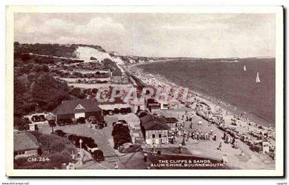 CPA The Cliffs Sands alum Chine Bournemouth
