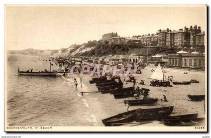 Grande Bretagne CPA Bournemouth W Beach