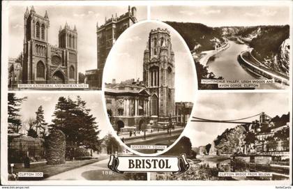 Bristol UK University Tower Clifton Zoo Clifton Bridge