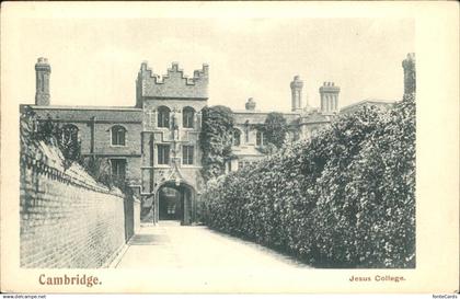 Cambridge Cambridgeshire jesus College