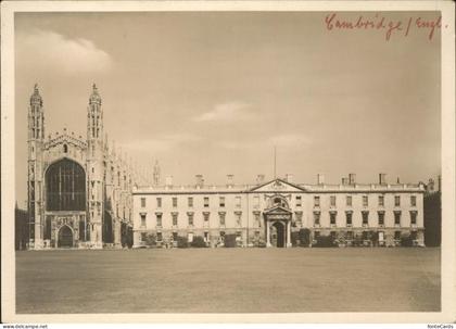 Cambridge Cambridgeshire Kings College