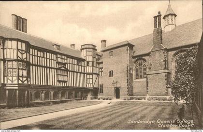 Cambridge Cambridgeshire Queens College