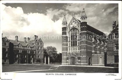 Cambridge Cambridgeshire Selwyn College