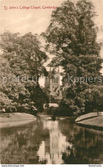 Cambridge Cambridgeshire St John's College Chapel