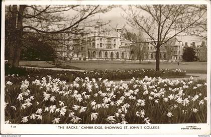 Cambridge Cambridgeshire The Backs St. John's College