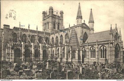 Chester Cheshire Cathedral Friedhof