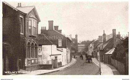 Welwyn Hatfield Hertfordshire UK High Street History