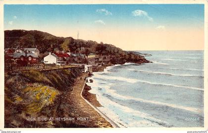 BR59272 high tide at  heysam point  uk