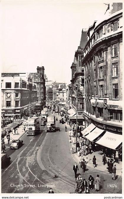 England - LIVERPOOL - Church street
