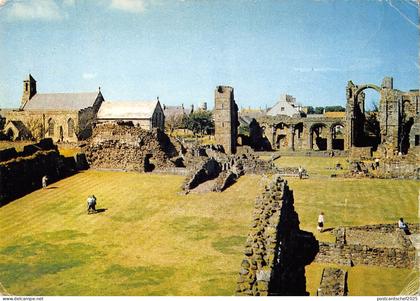 B96556 lindisfarne  holy island northumberland uk