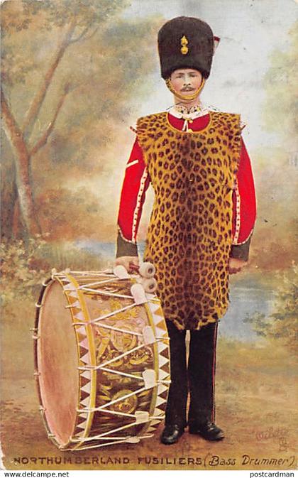 England - Northumberland Fusiliers - Bass Drummer - Raphael Tuck & Sons