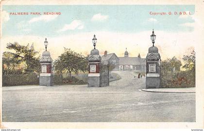 England Palmers Park Reading vintage postcard