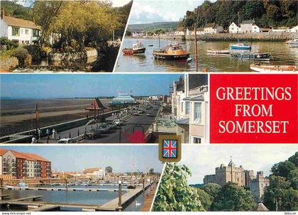 Carte Postale - Angleterre - Somerset - Multivues - Somerset - England - Royaume Uni - UK - United Kingdom - CPM - Carte